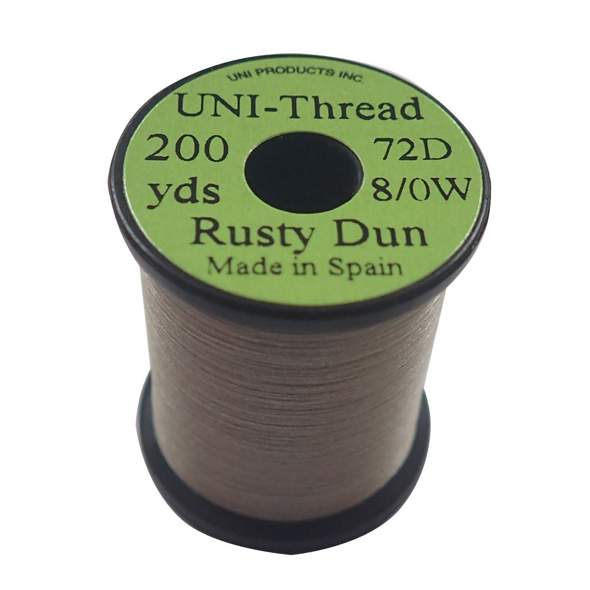 TIEMCO Fly Tying UNI Uni Thread 8/0 200 Yards Rusty Dan