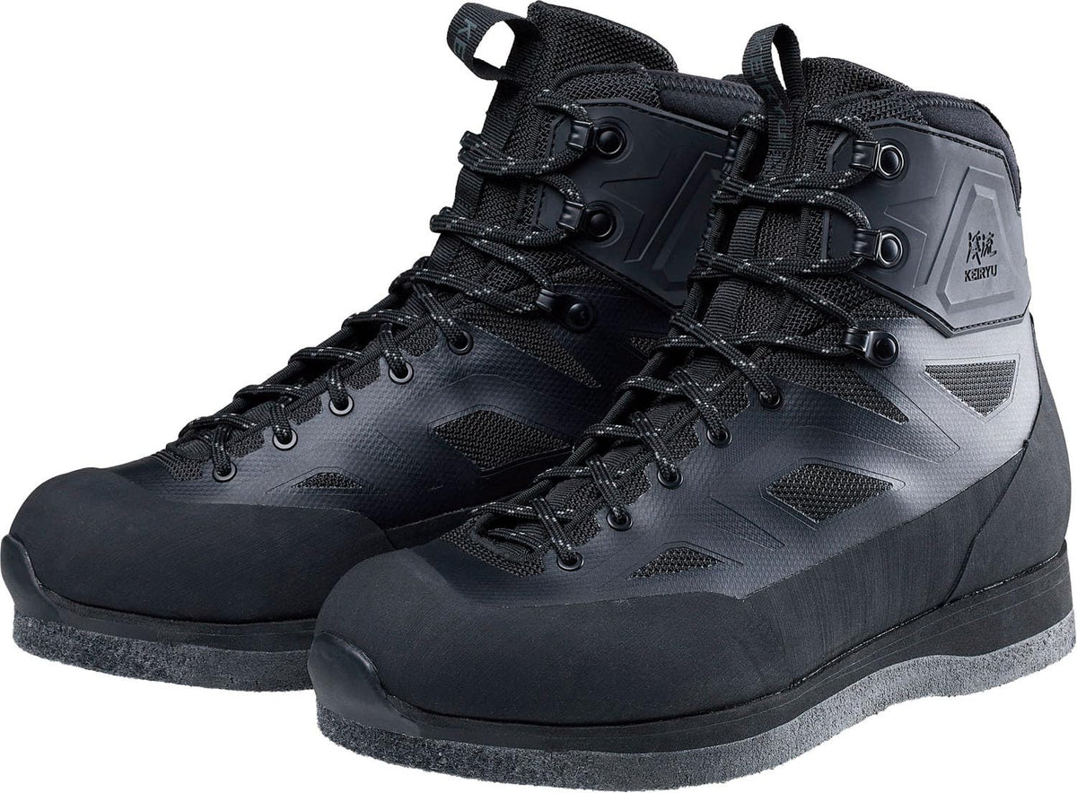 caravan(キャラバン) men's Stream Shoes, 190 Black, 25.0 cm