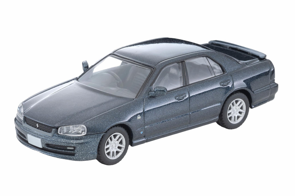 TOMYTEC 335290 Limited Vintage Neo 1/64 LV-N170c Nissan Skyline 4-Door Sport Sedan 25GT-X Navy Finished Product