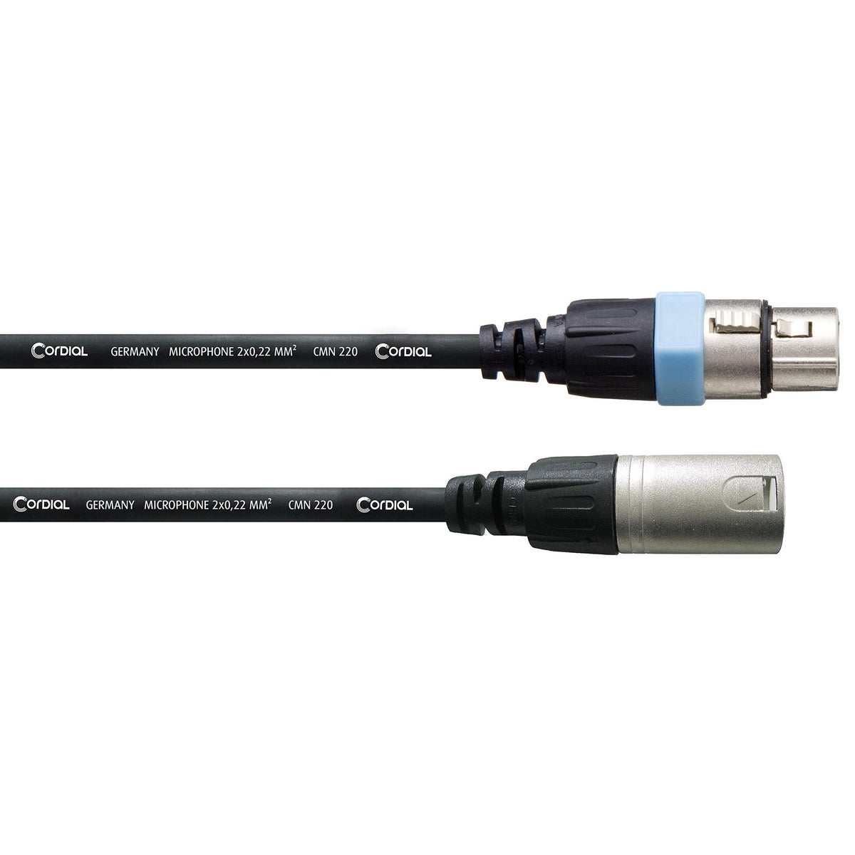 Cordial Intro CCM 2.5 FM Audio Cable 2.5 m XLR (3-pin) Black