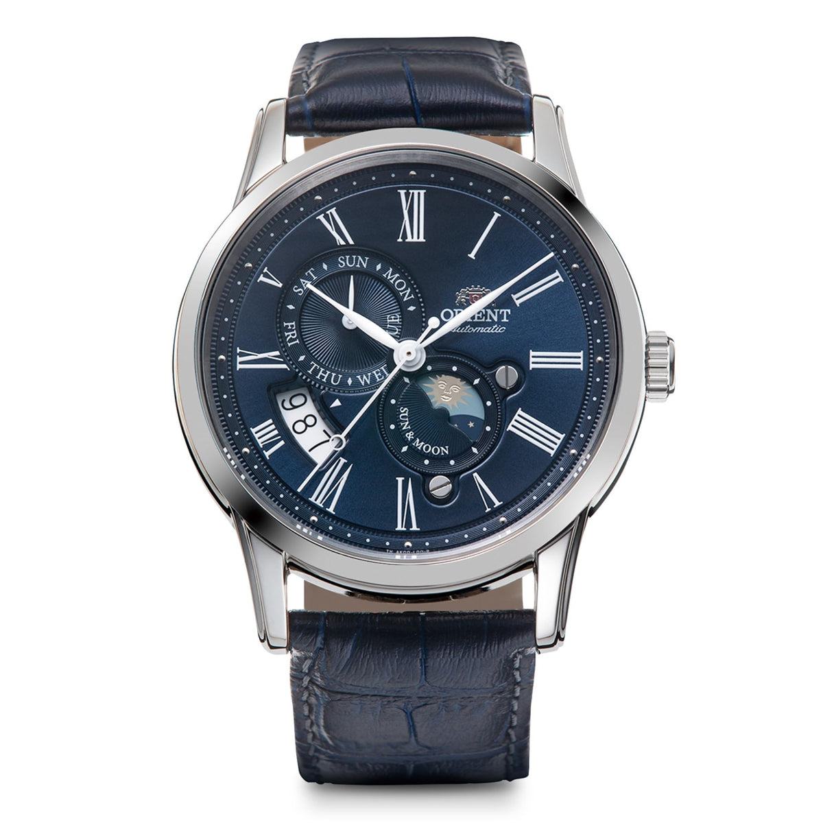ORIENT Classic Sun & Moon Mechanical Watch RN-AK0004L Men's