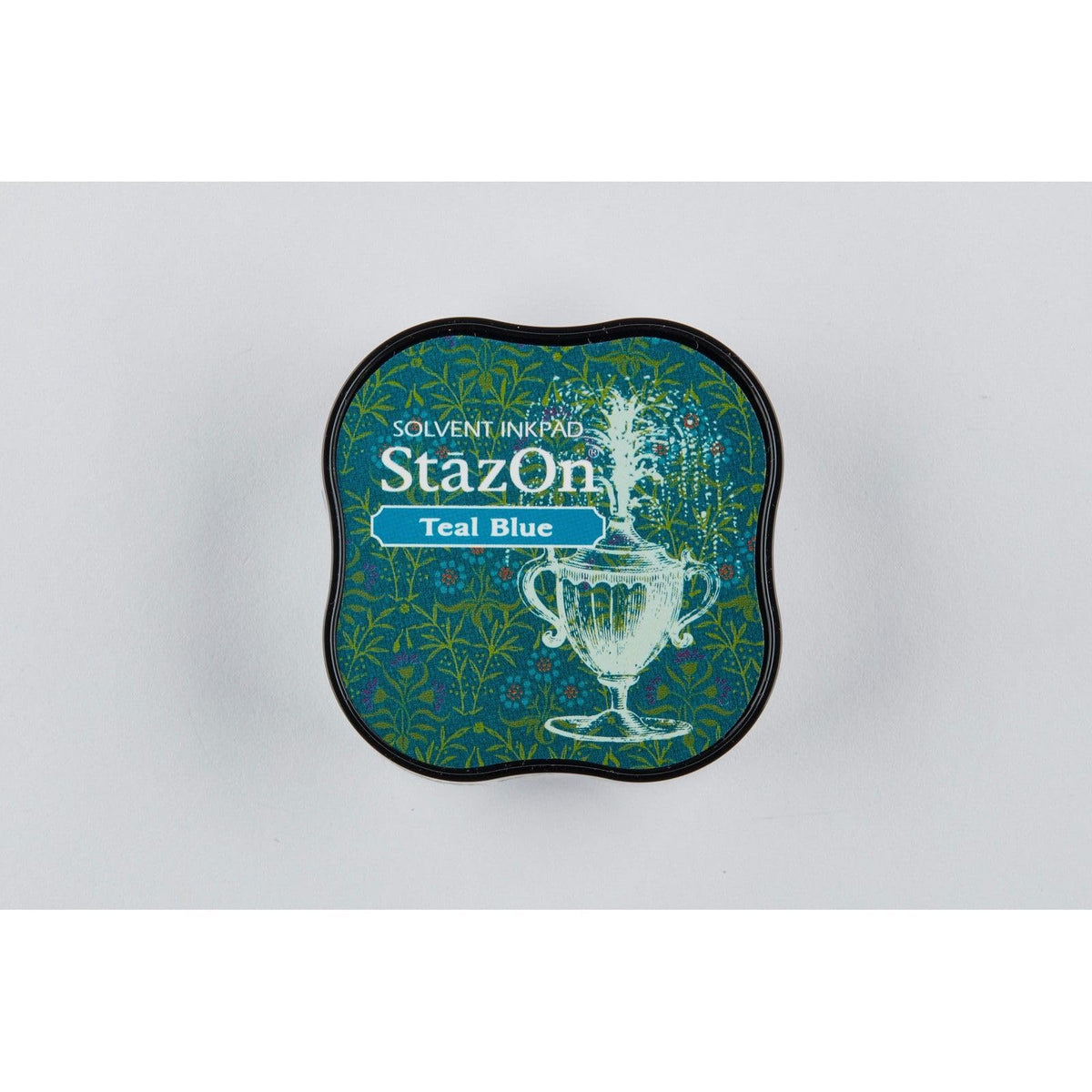 Tsukineko StazOn Midi Pad, Teal Blue