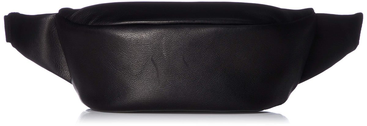 PATRICK STEPHAN(パトリック ステファン) Men's Body Bag Waist Pouch Small, Black (Black 19-3911tcx)