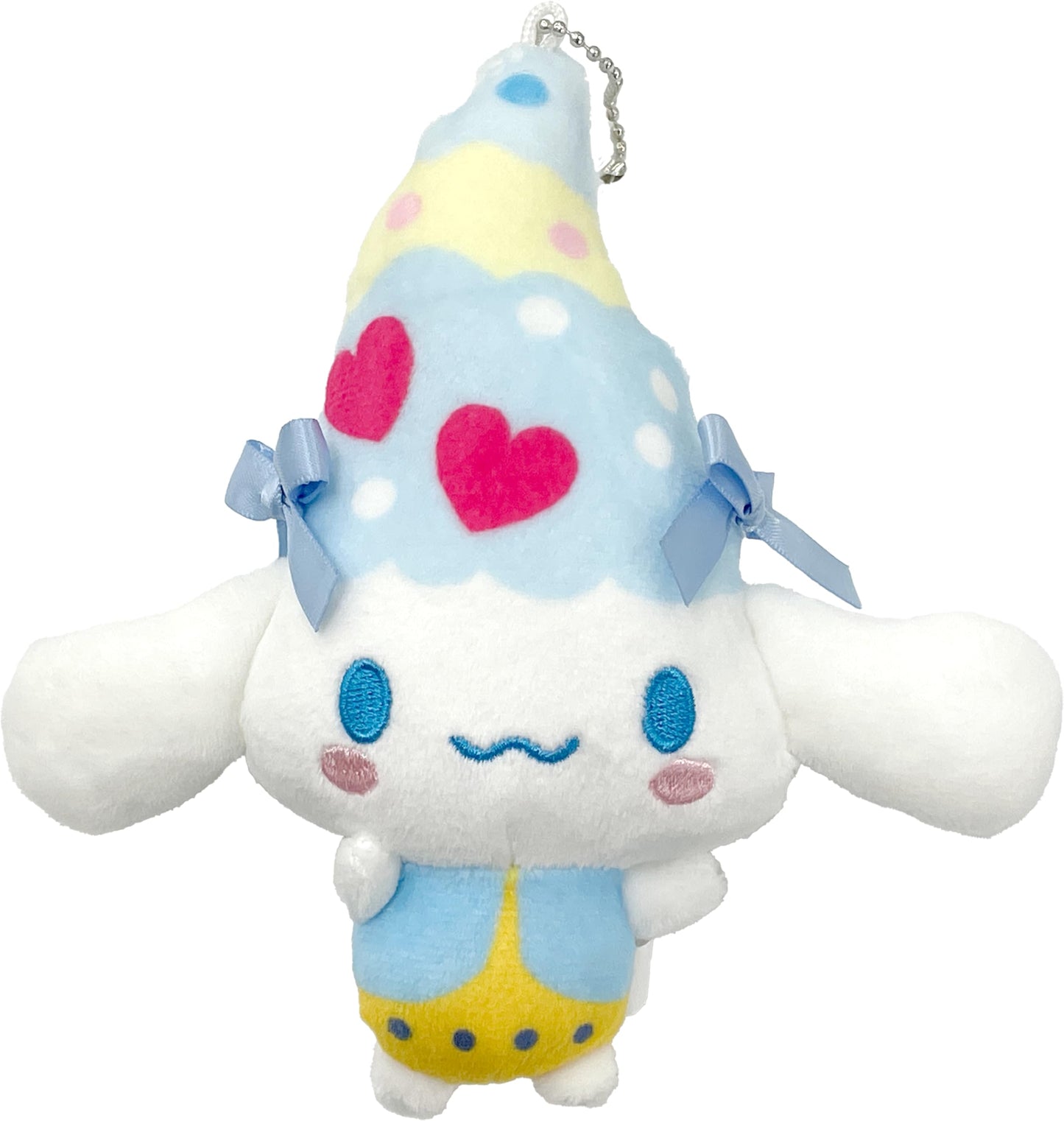Bandai Tamagotchi x Sanrio Moriricchi x Cinnamon Roll Ball Chain Key Chain