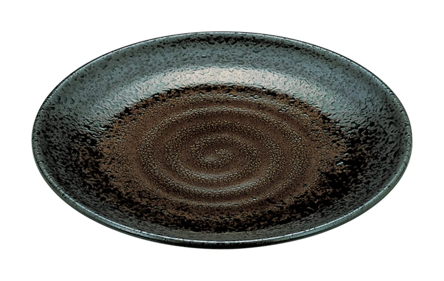 Fukui Craft 51402441 Shaku 0 Size, Kamidyu Dish, Black Glazed Sink