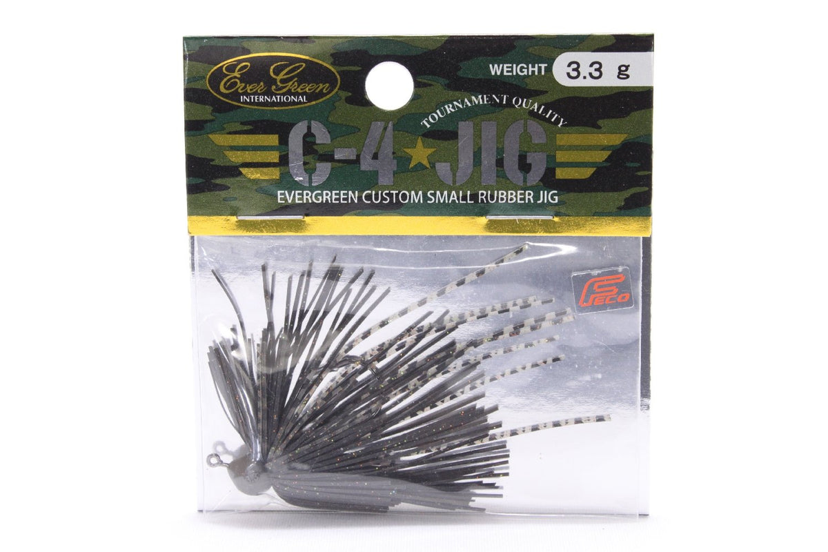 Evergreen C-4 jig 3.3g # 210 secret black
