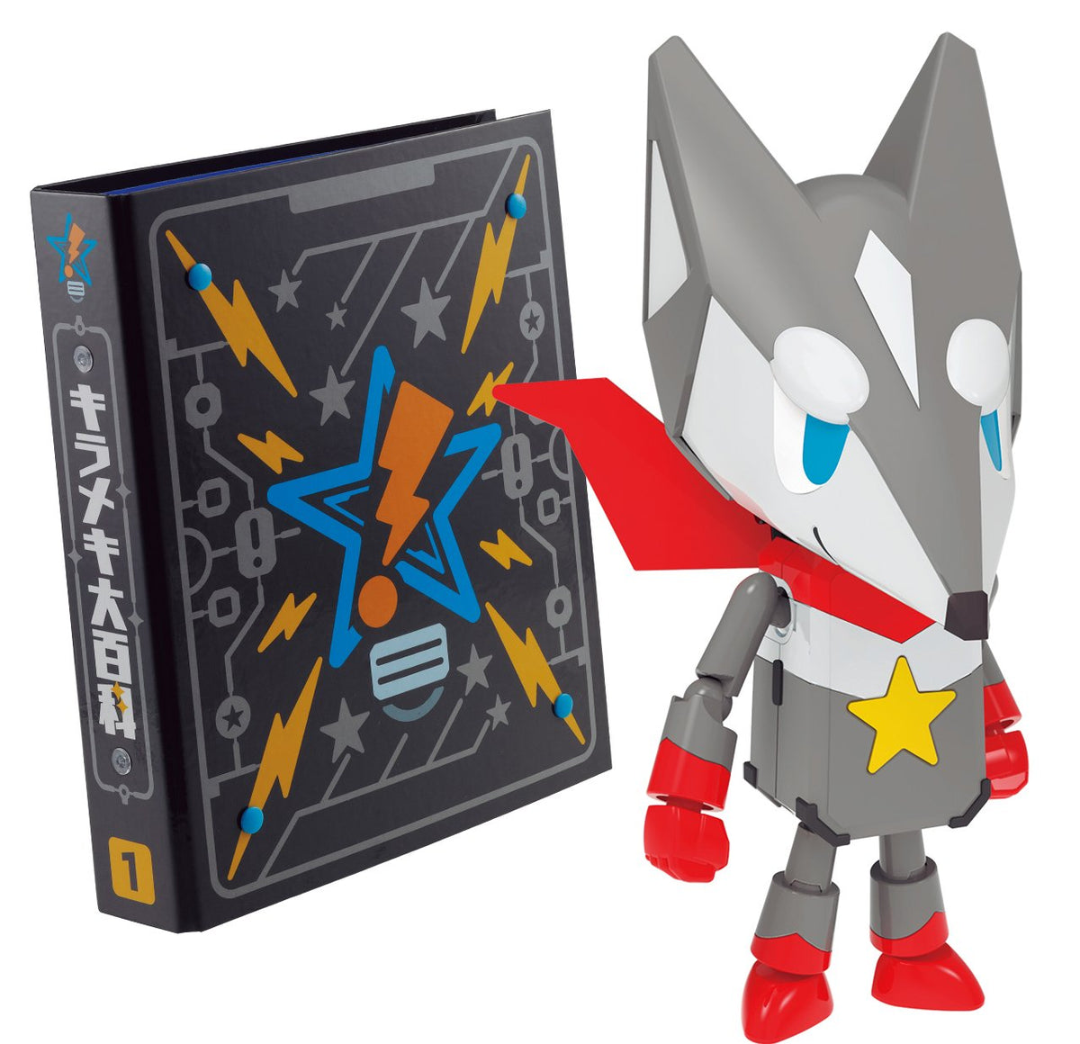 BANDAI SPIRITS(バンダイ スピリッツ) Poti Invention Pika Lantern kit Jet Wolf & Pickering Lantern Encyclopedia Plum Jun Glittering Ver. DX Set