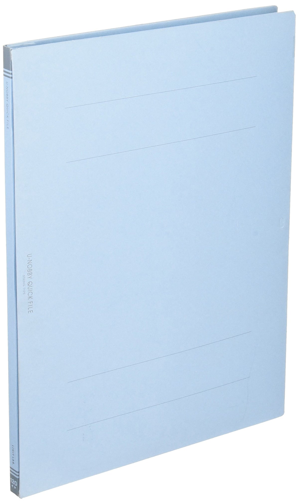 Lihit Lab F577-9 Eunobic Quick File, A4, 2 Holes, Blue
