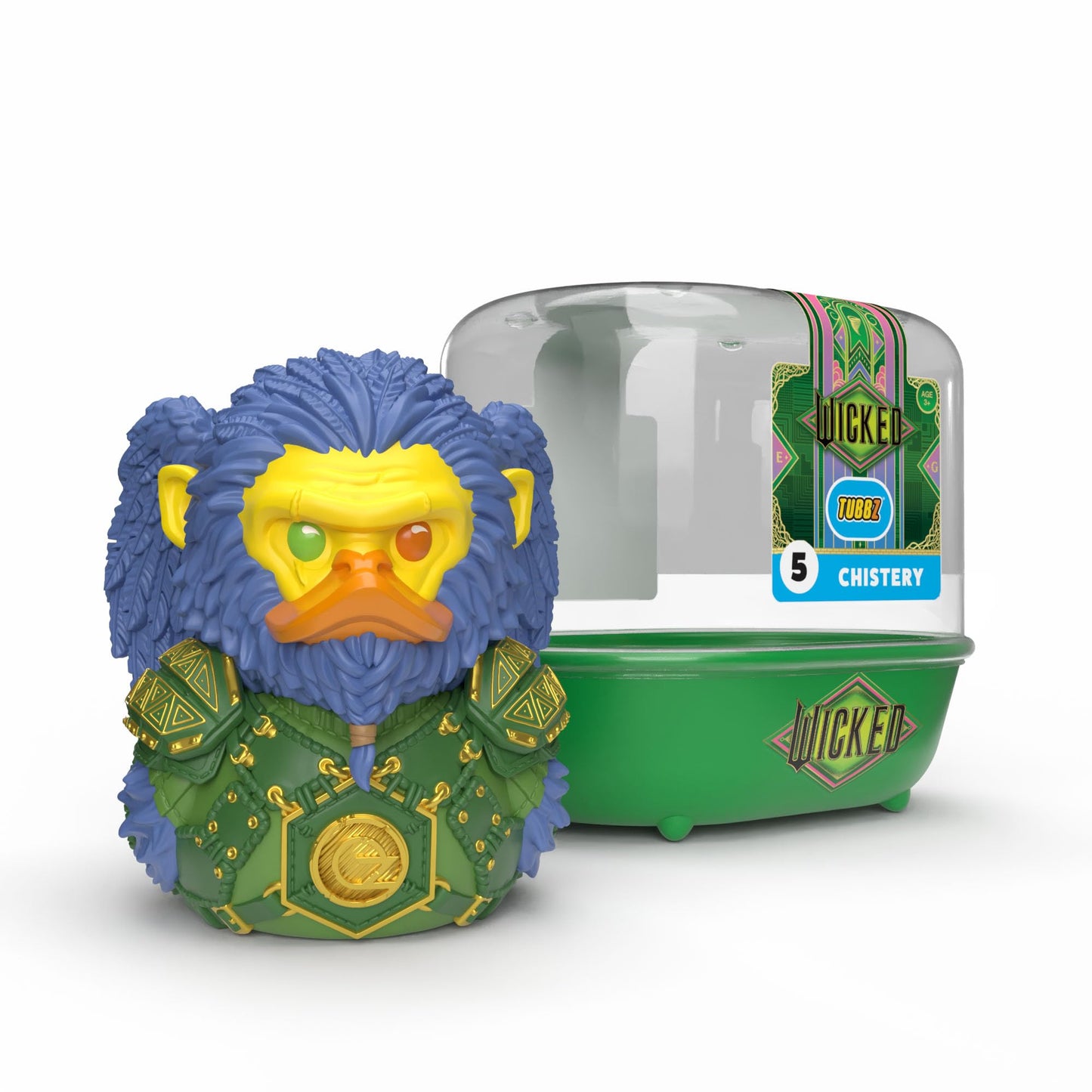 TUBBZ First Edition: Wicked for Good - Chistery Flying Monkey Cosplaying Rubber Duck Vinyl Figure