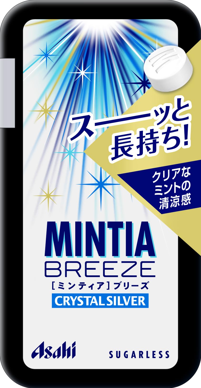 Eight Asahi Group Food Mintia Breeze Crystal Silver 30 Grains ×