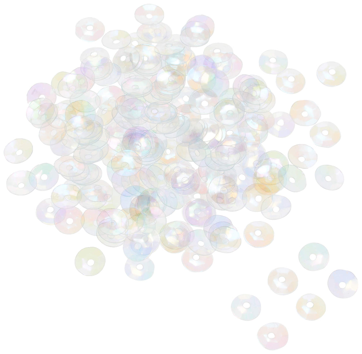 Toho supanguru Honeycomb approx. 5 mm Transparent Aurora about 200 Pieces No. 600