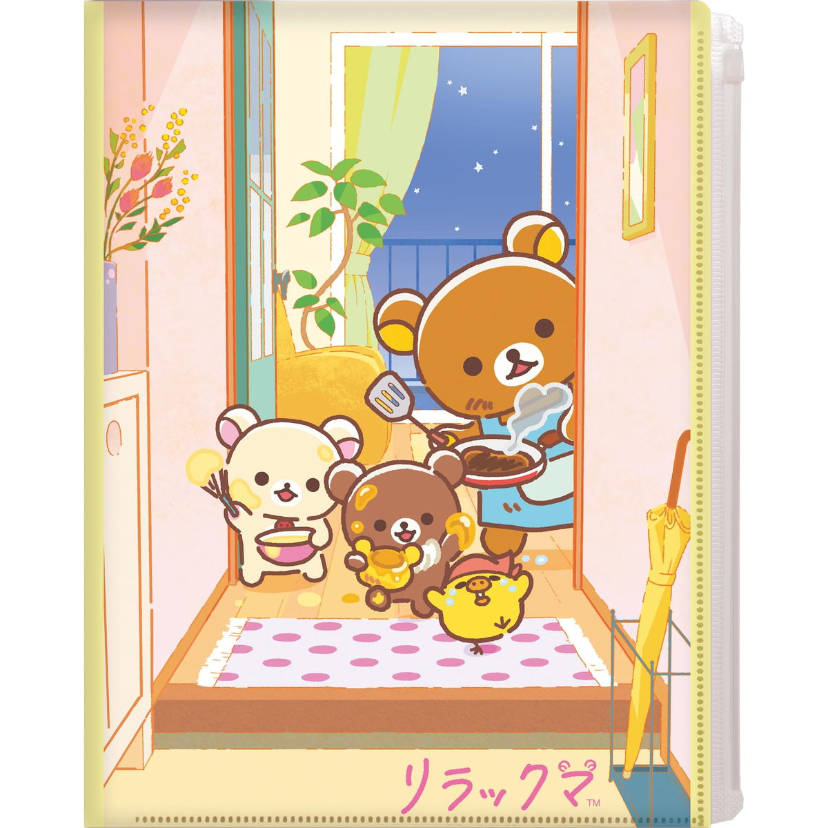 San-X Rilakkuma Clear Holder (6 + 1 Pockets) FA16001
