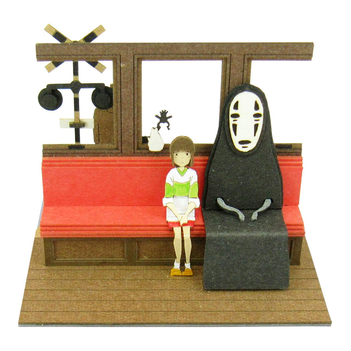 Sankei MP07-15 Studio Ghibli Mini Spirited Away Ride on the Kaihara Electric Railway, Non-Scale Paper Craft