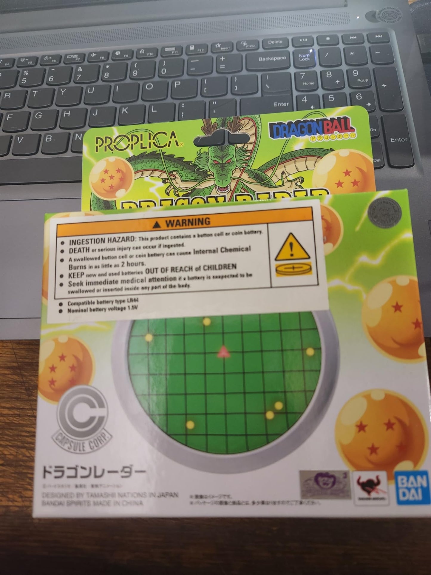 BellFine 4 inches Life-Sized Dragon Radar Toy Figure Proplica