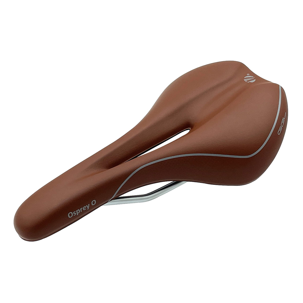 Velo Voam VL-4283A Bicycle Saddle, Brown
