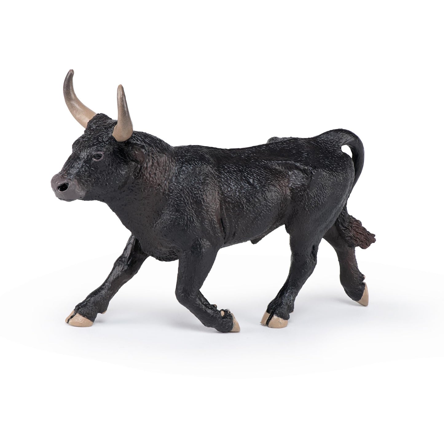 Papo Realistic Camargue Bull Figurine, Farm Life Collection, Kids Ages 3+