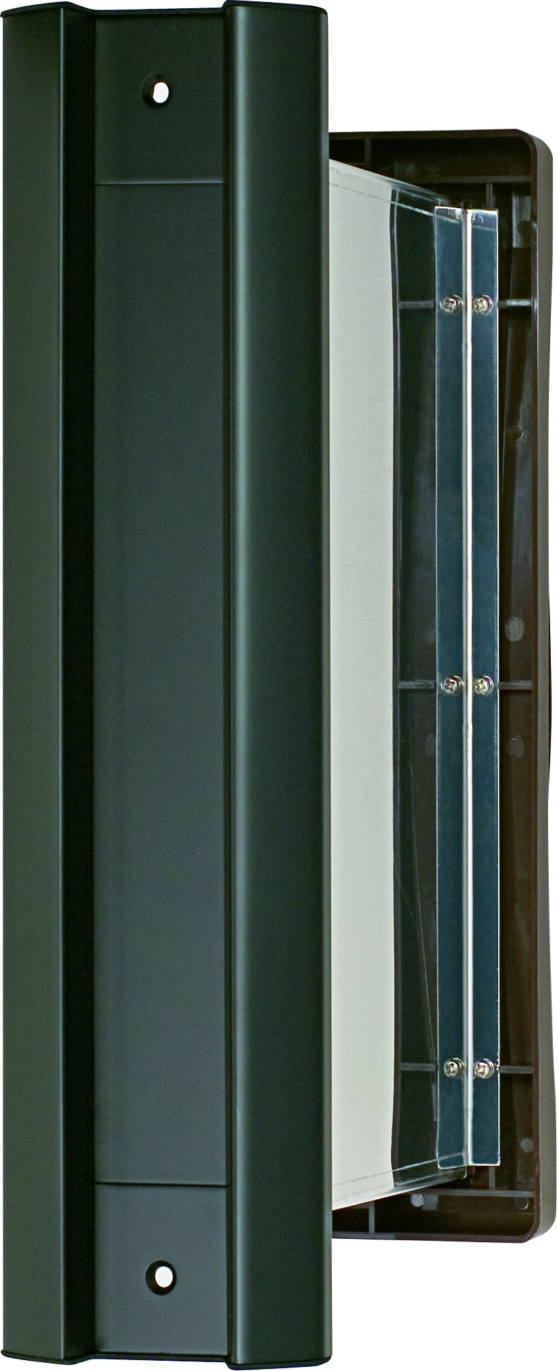 No. 2000 Post Vertical Notebook Inner Lid with Airtight Notebook 大壁 Black