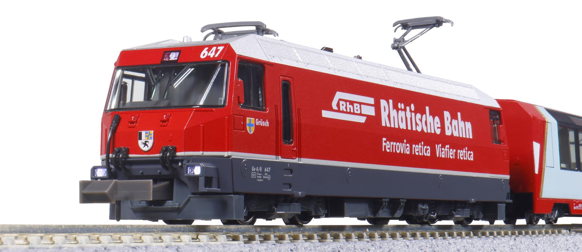 N Gauge No. : 10-2026 KATO Alps Glacier Express Basic Set (3 Cars), Railway Model Kato