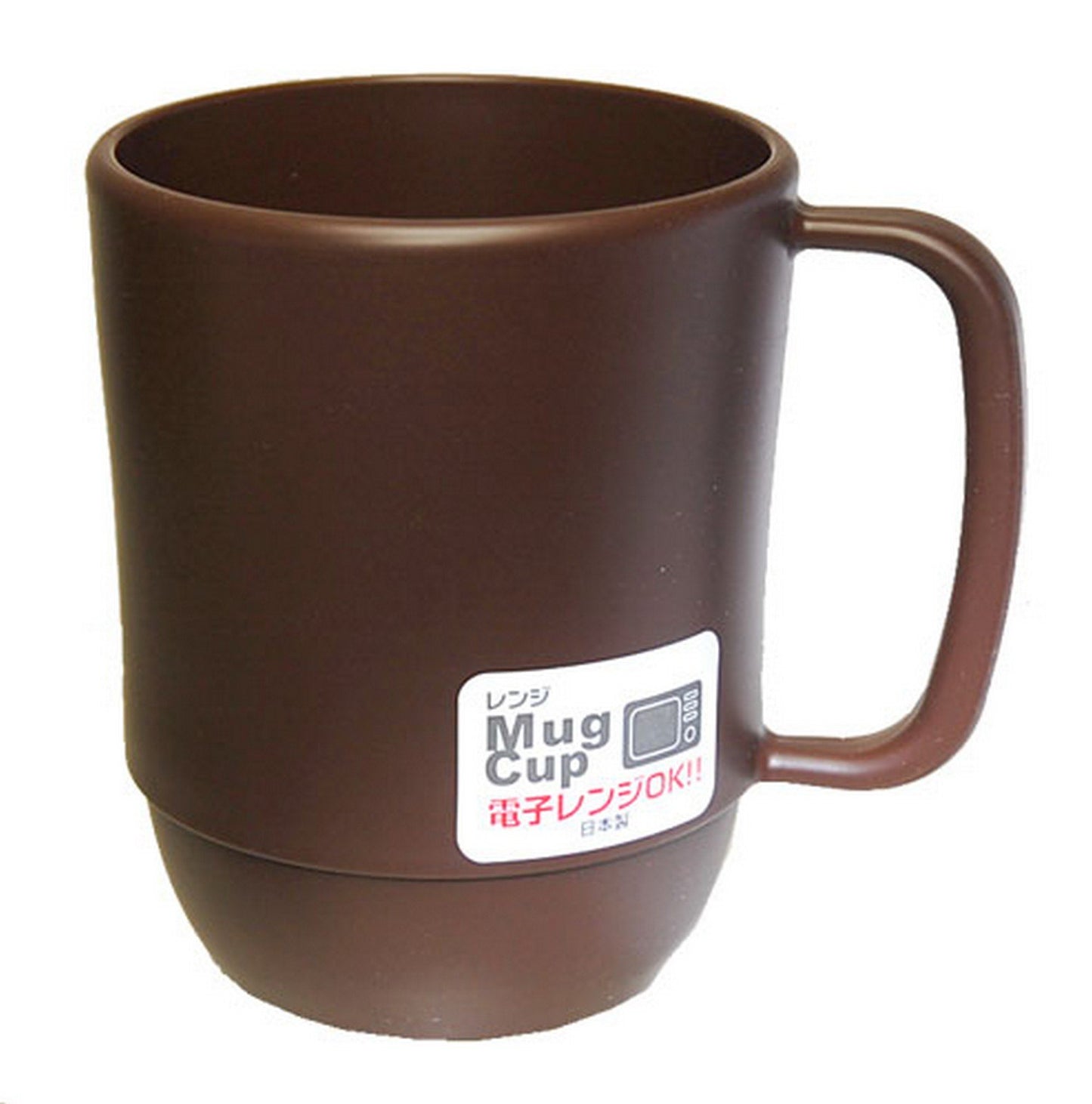 JapanBargain , Japanese Microwavable Water Mug Unbreakable Milk Juice Mug for Kids Camping Travel Water Tea Mug 12 ounce BPA Free Non Toxic Dishwasher Safe Made in Japan, Chocolate