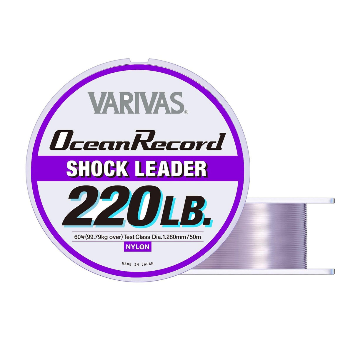 VARIVAS Ocean Record Shock Leader 50m 220lb.(#60)