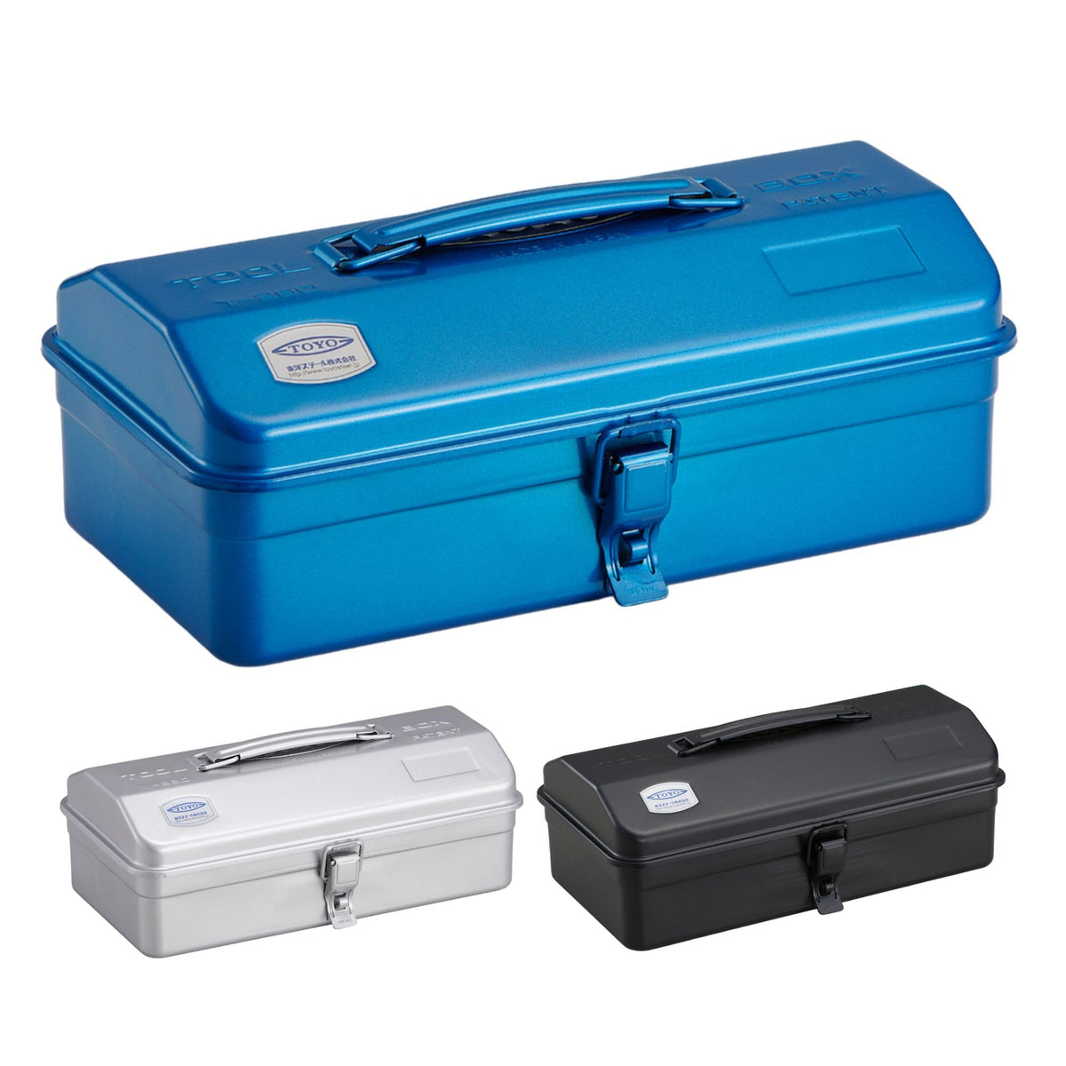TOYO Y-280 Steel Mountain Tool Box, Silver