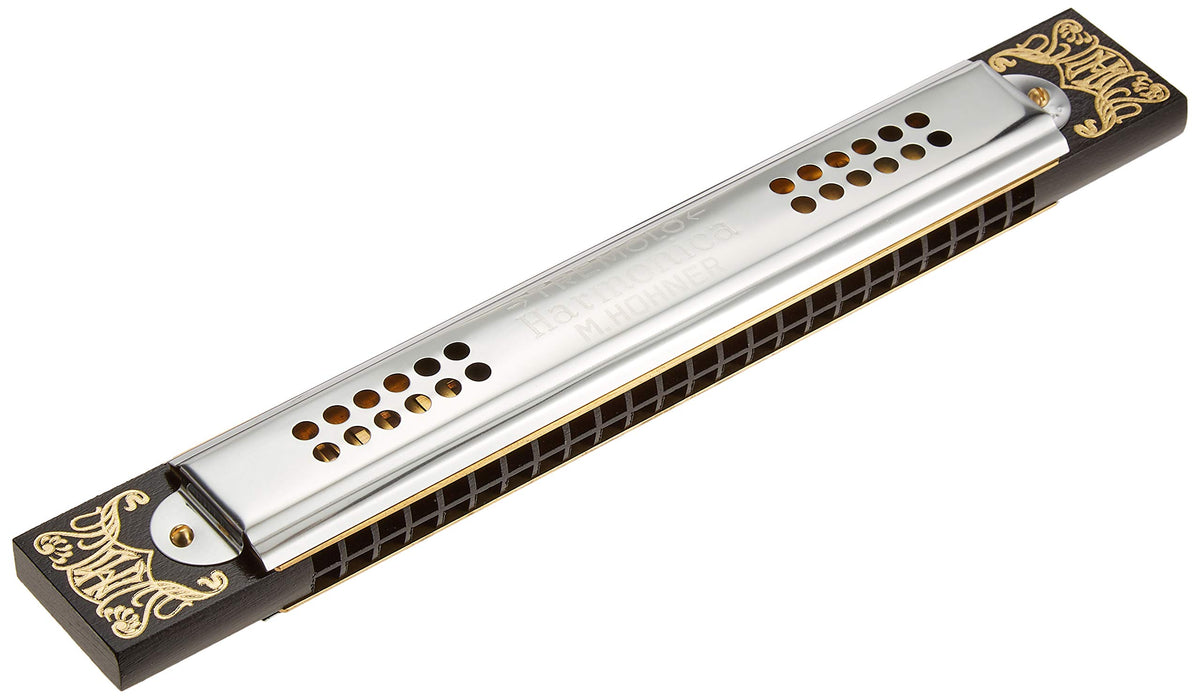 Hohner 455BXBFLAT Echo Celeste 24-Hole Tremolo Harmonica - Key of Bb
