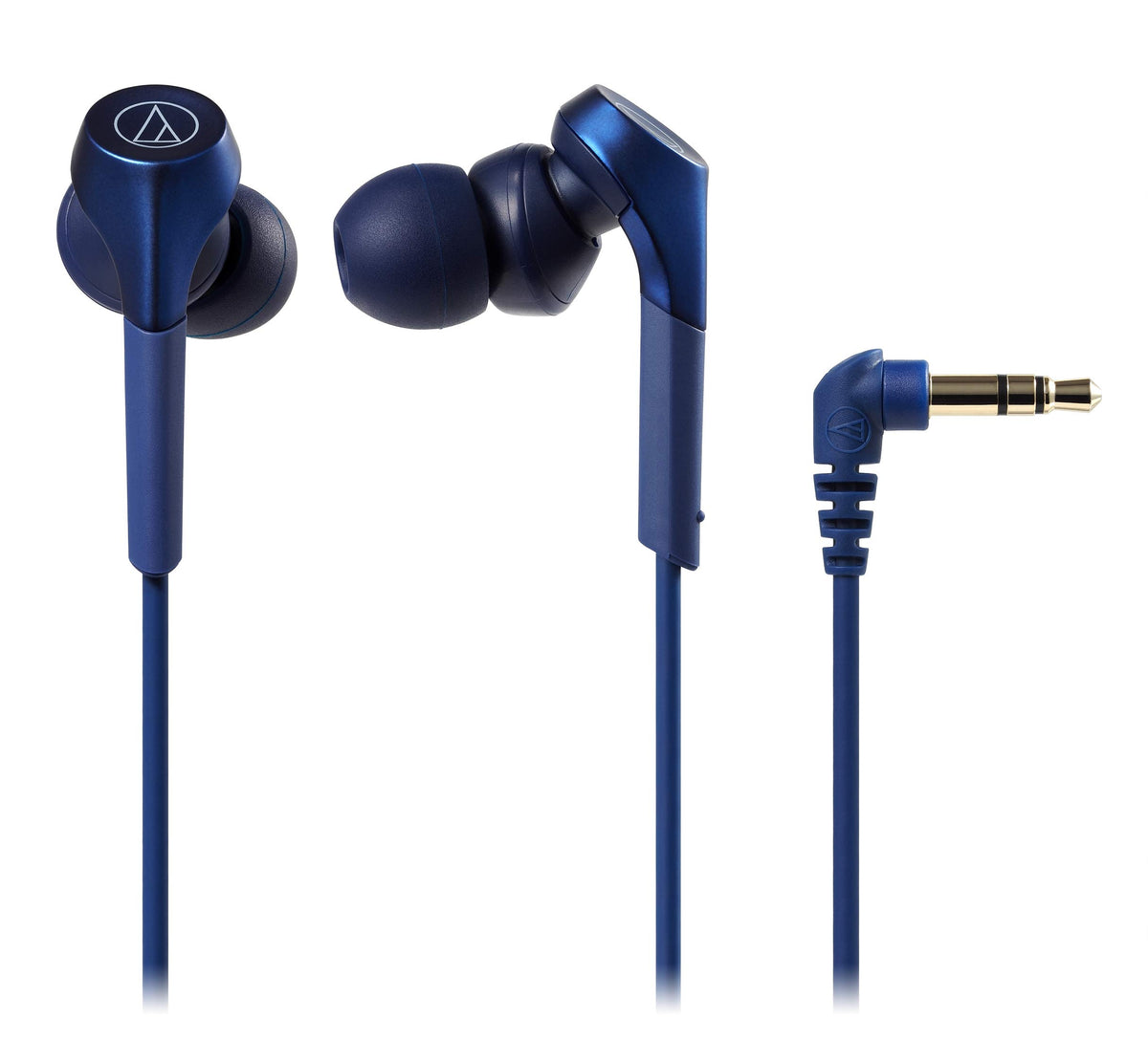 Audio-Technica cks550x Solid Bass HD Driver Heavy Bass Playback and bule