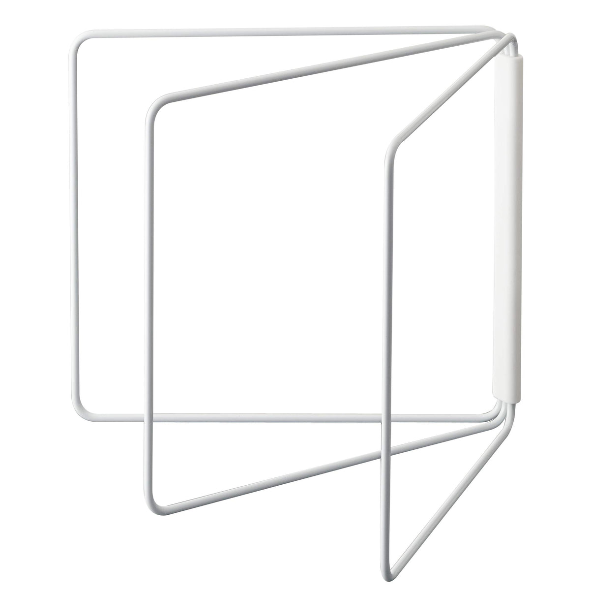 Yamazaki Dish Towel Holder, Steel, White, One Size