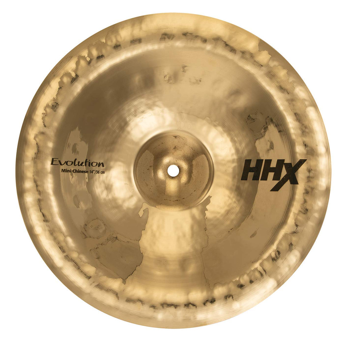 SABIAN 14" HHX Evolution Mini Chinese Cymbal, Brilliant Finish Finish