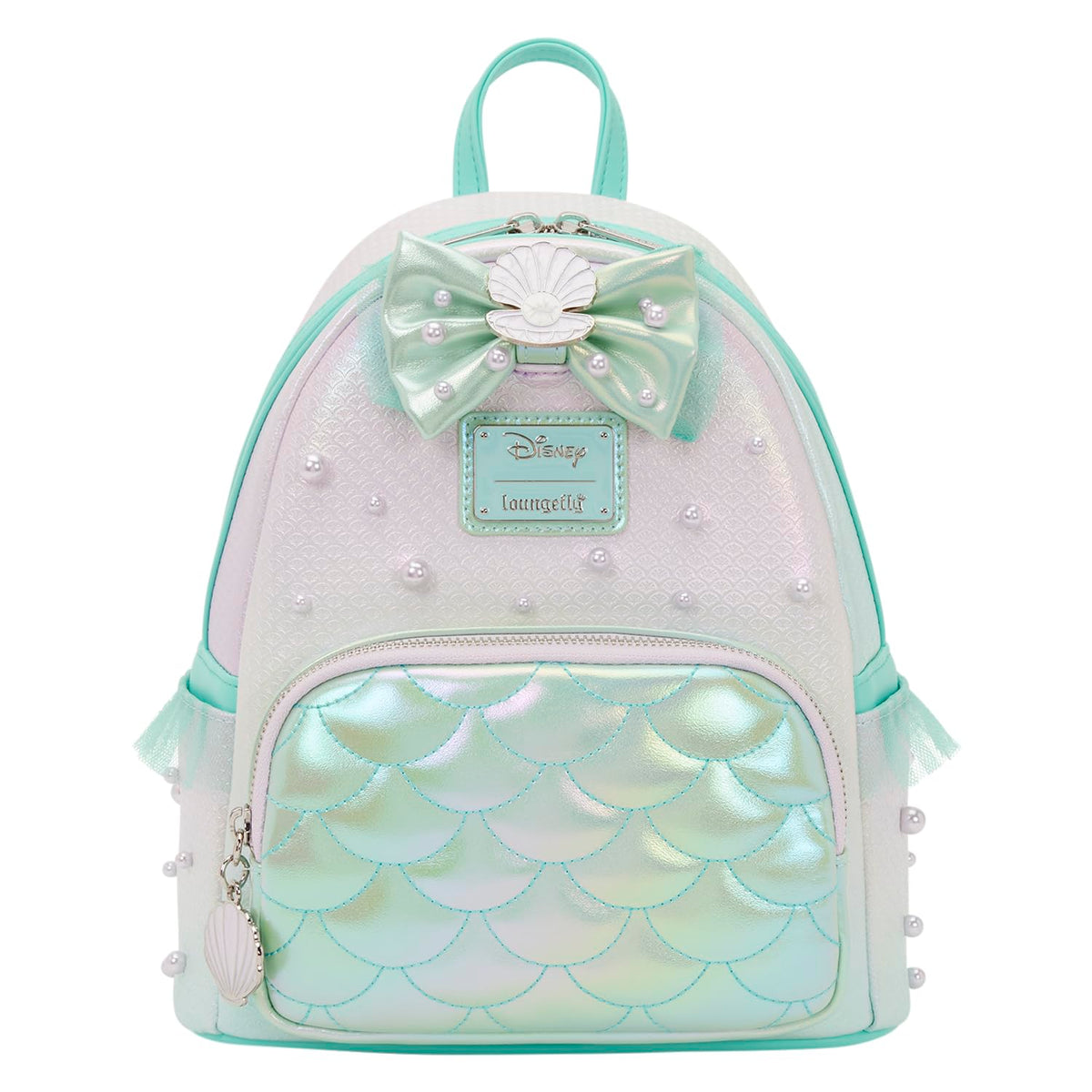 Loungefly The Little Mermaid Iridescent Pearl Mini Backpack