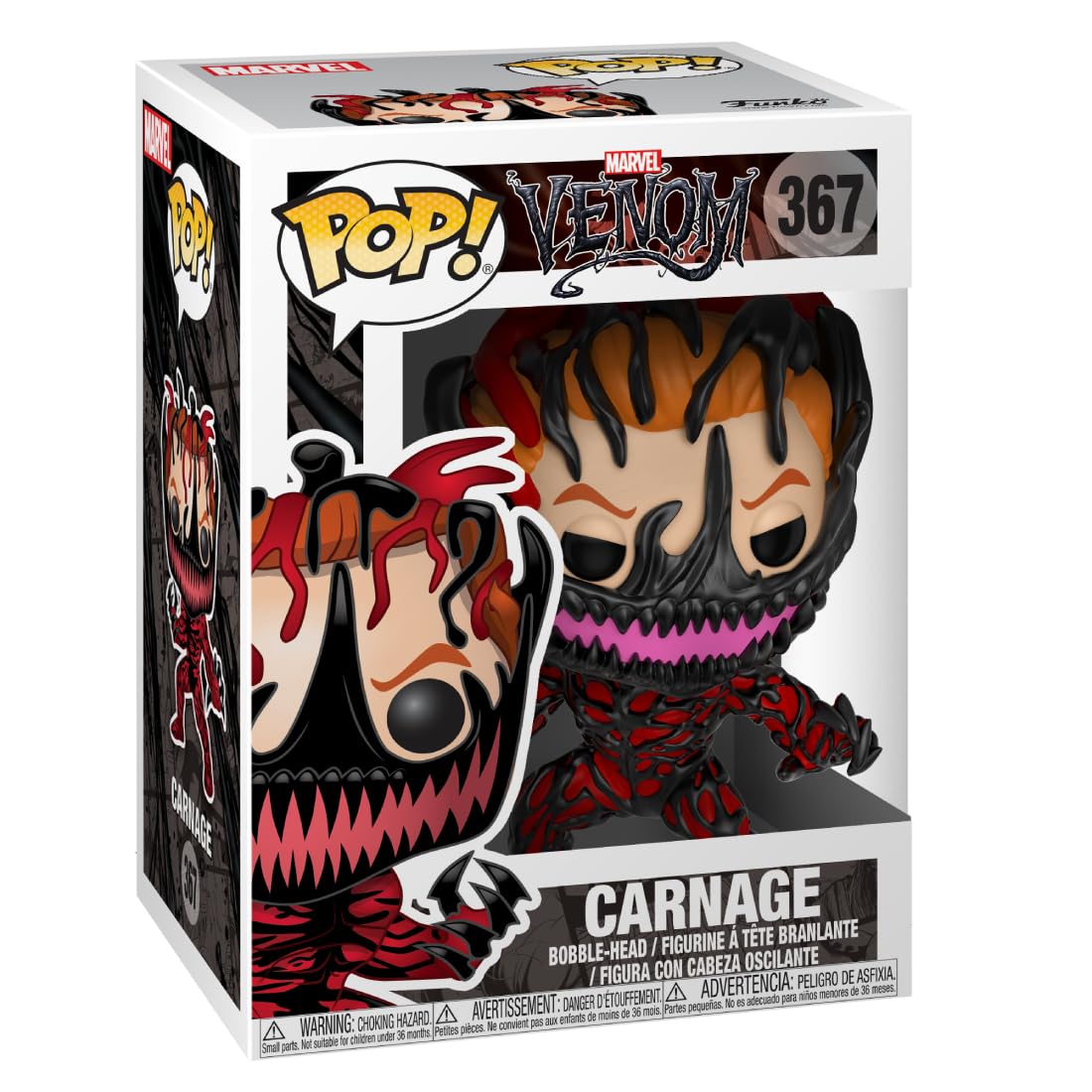 Funko POP! Bobble: Marvel Venom: Carnage/Cletus Kasady