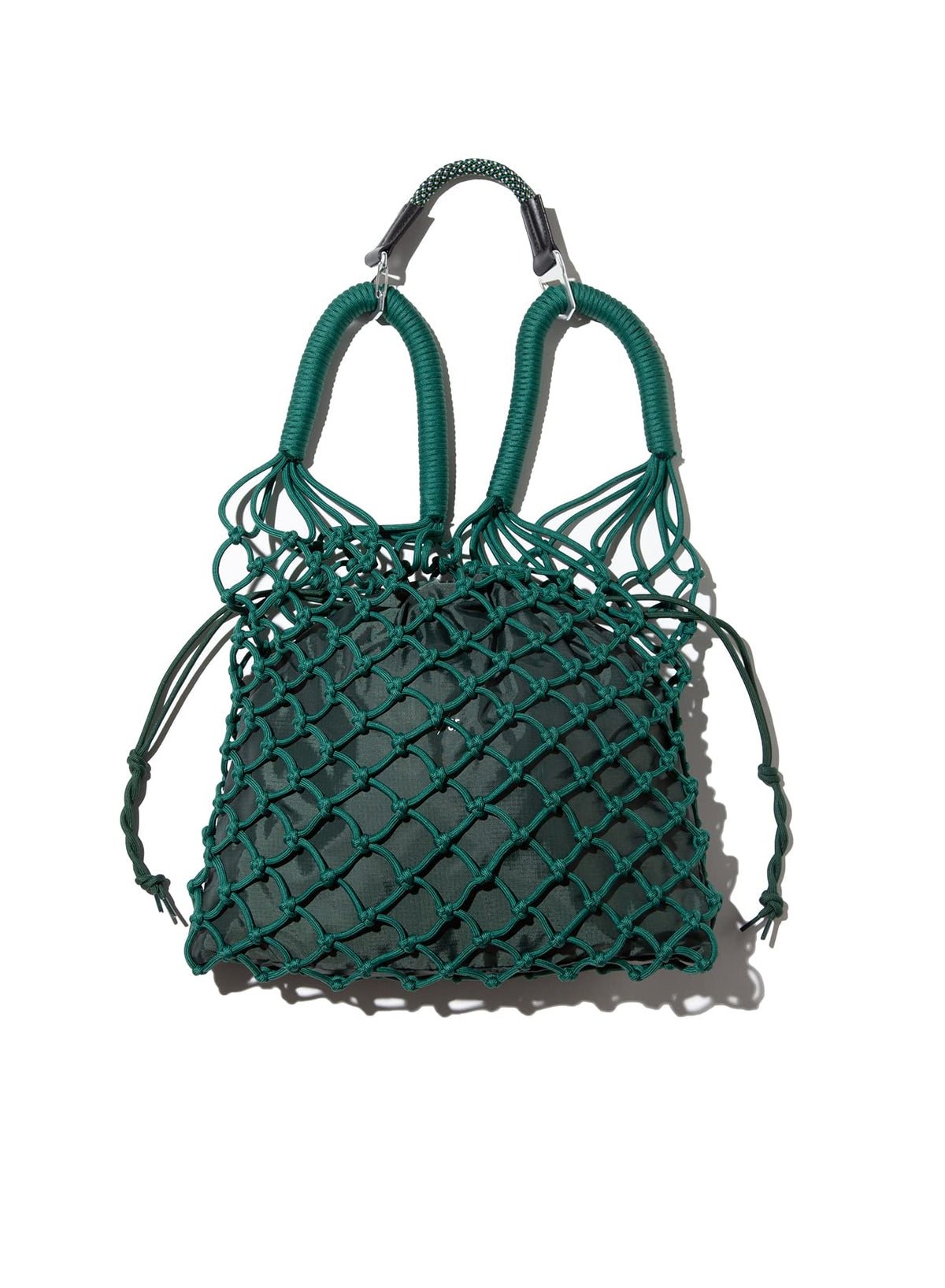 FSS32221B0001 KNOTTING TOTE BAG Green