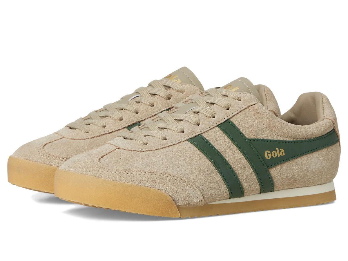 Gola Womens Apollo, Bone/Garden Green/Gum, 7.5, Medium