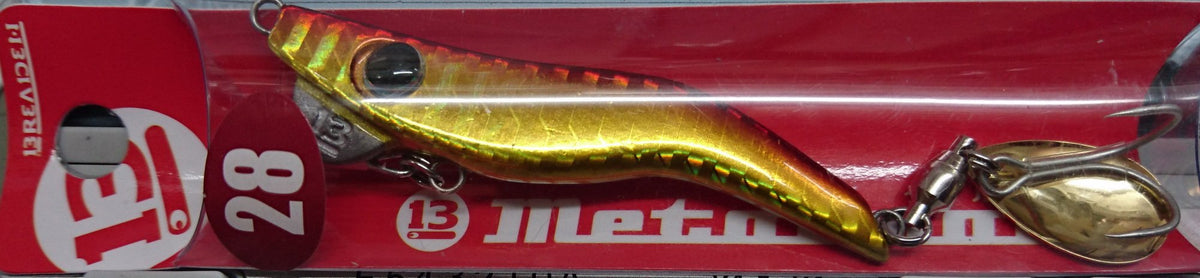 BREADEN Metal Jig Lure Metalmaru28 1, Red Gold