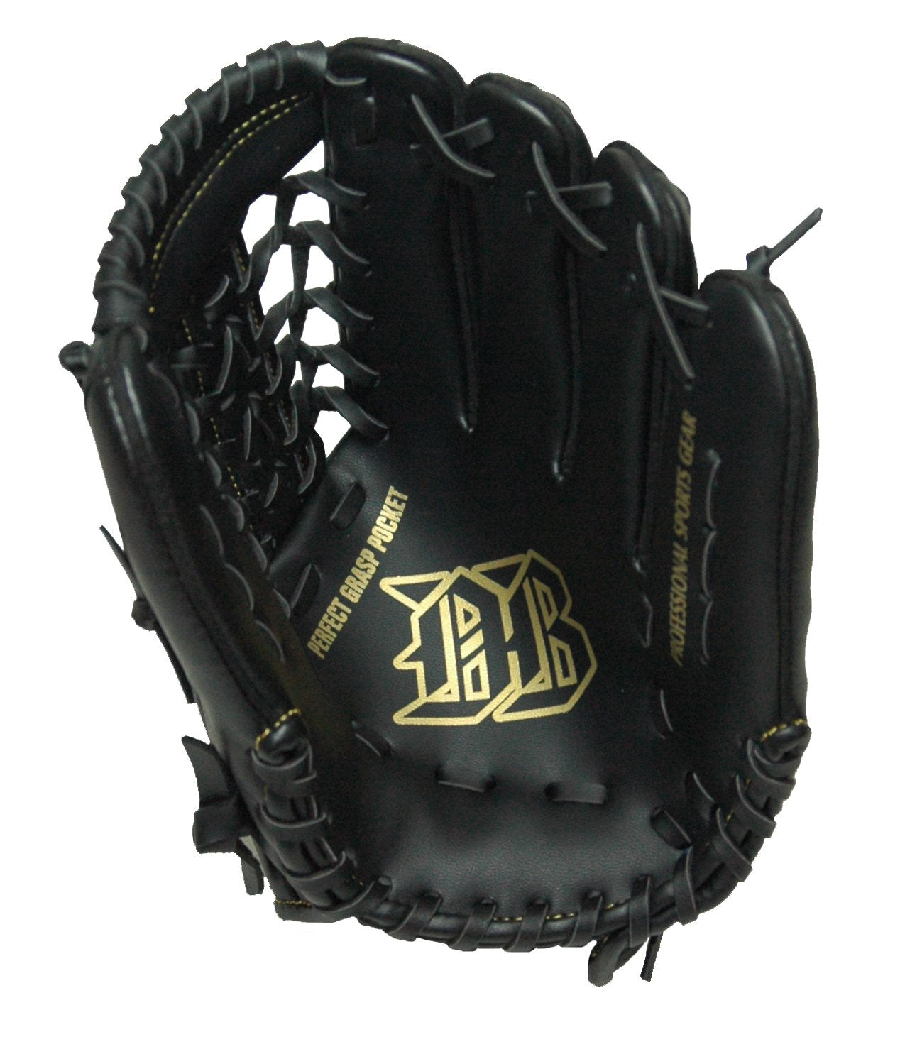 Be Active Junior Soft Baseball Glove (Black) BA-1816 10.5 Inch