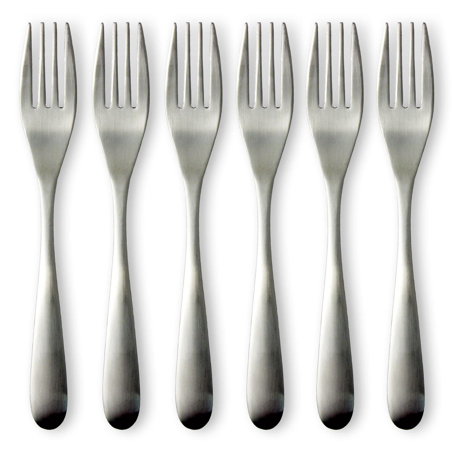 Nagao NT-5 Dinner Fork, Set of 6, Stainless Steel, Made in Japan