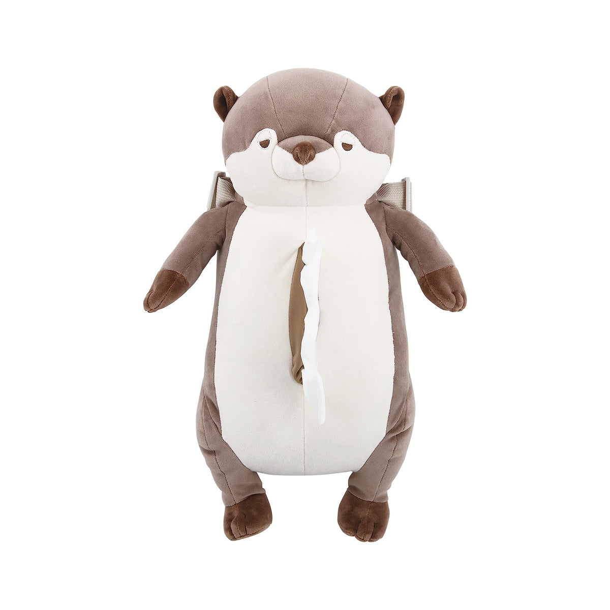 LIV HEART 17904-33 Ribuhaha Tissue Case Liraka Otter Kururi (Total Length Approx. 15.4 inches (39 cm)) Character Cute Car