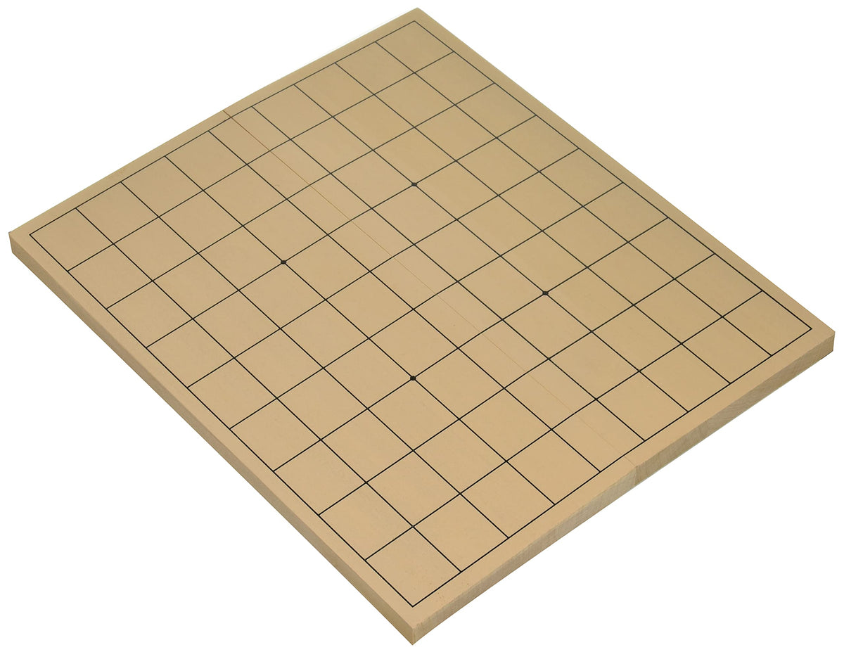 Hakuei Shokai Shogi Board, 10.2 x 0.5 x 11.8 inches (26 x 1.3