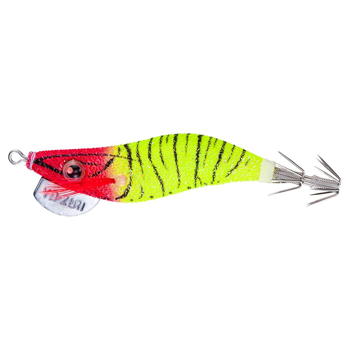 Yo-Zuri Squid Lure, Aurie-Q RS Chick SP No. 2.0, LRY:08, Luminous Red Yellow