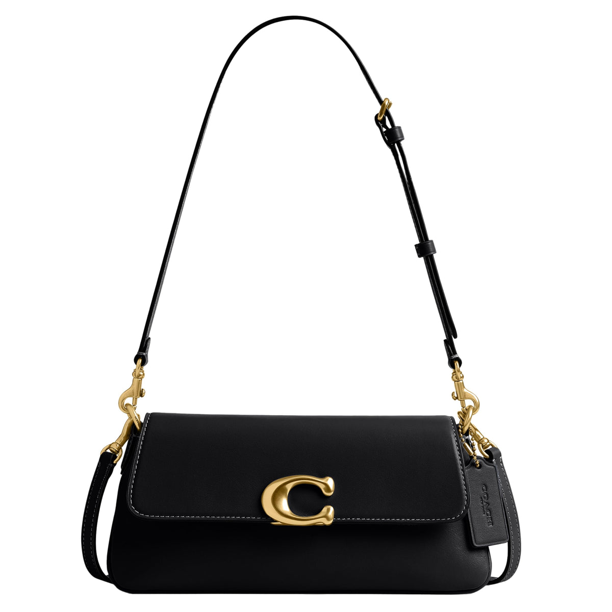 Coach Refined Calf Leather Jet Shoulder Bag
