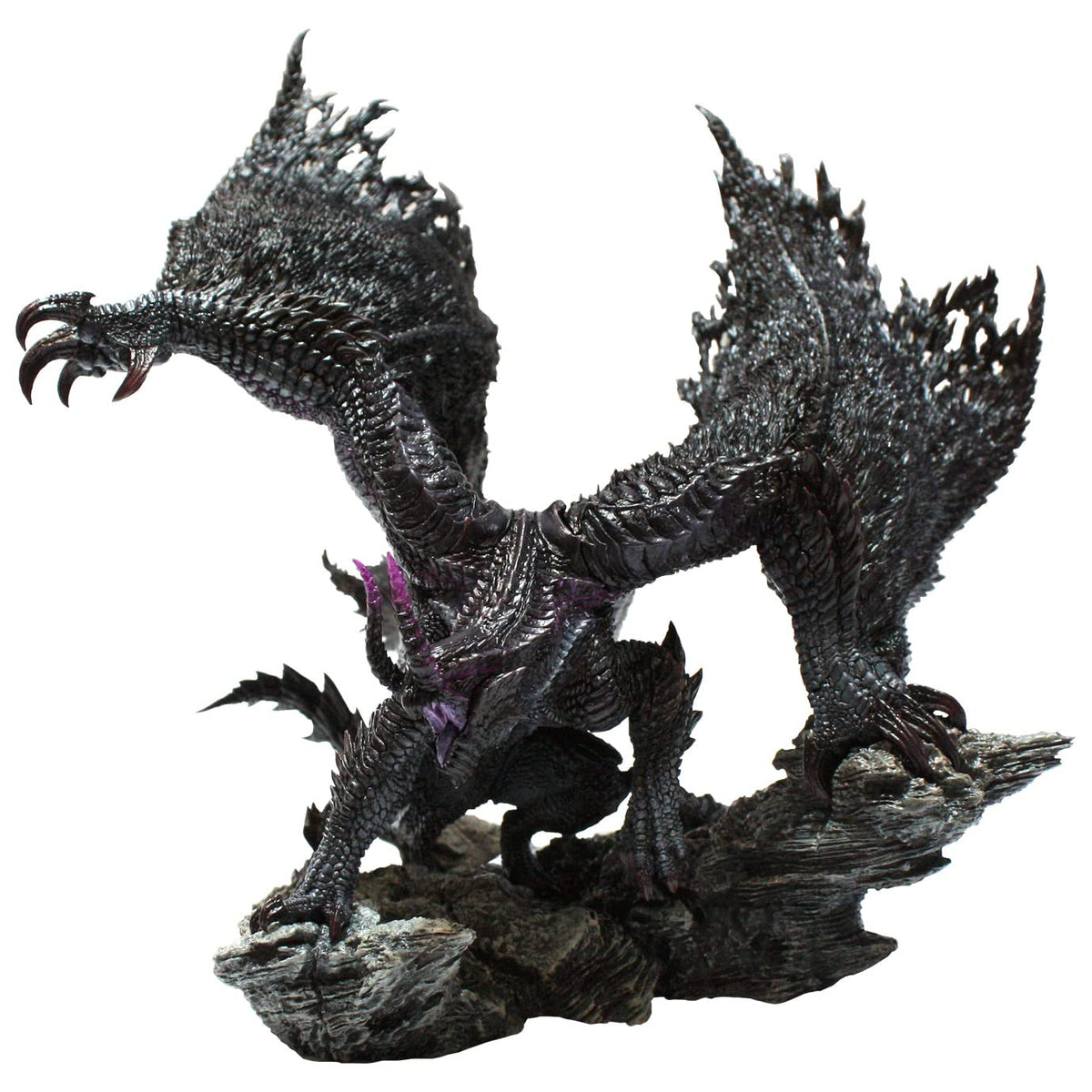 Capcom Figure Builder Creator's Model Black Avenguryu Gore Magara Reprint Version Approx. H 8.1 x W 9.3 x D 9.4 inches (205 x 235 x 240 mm)