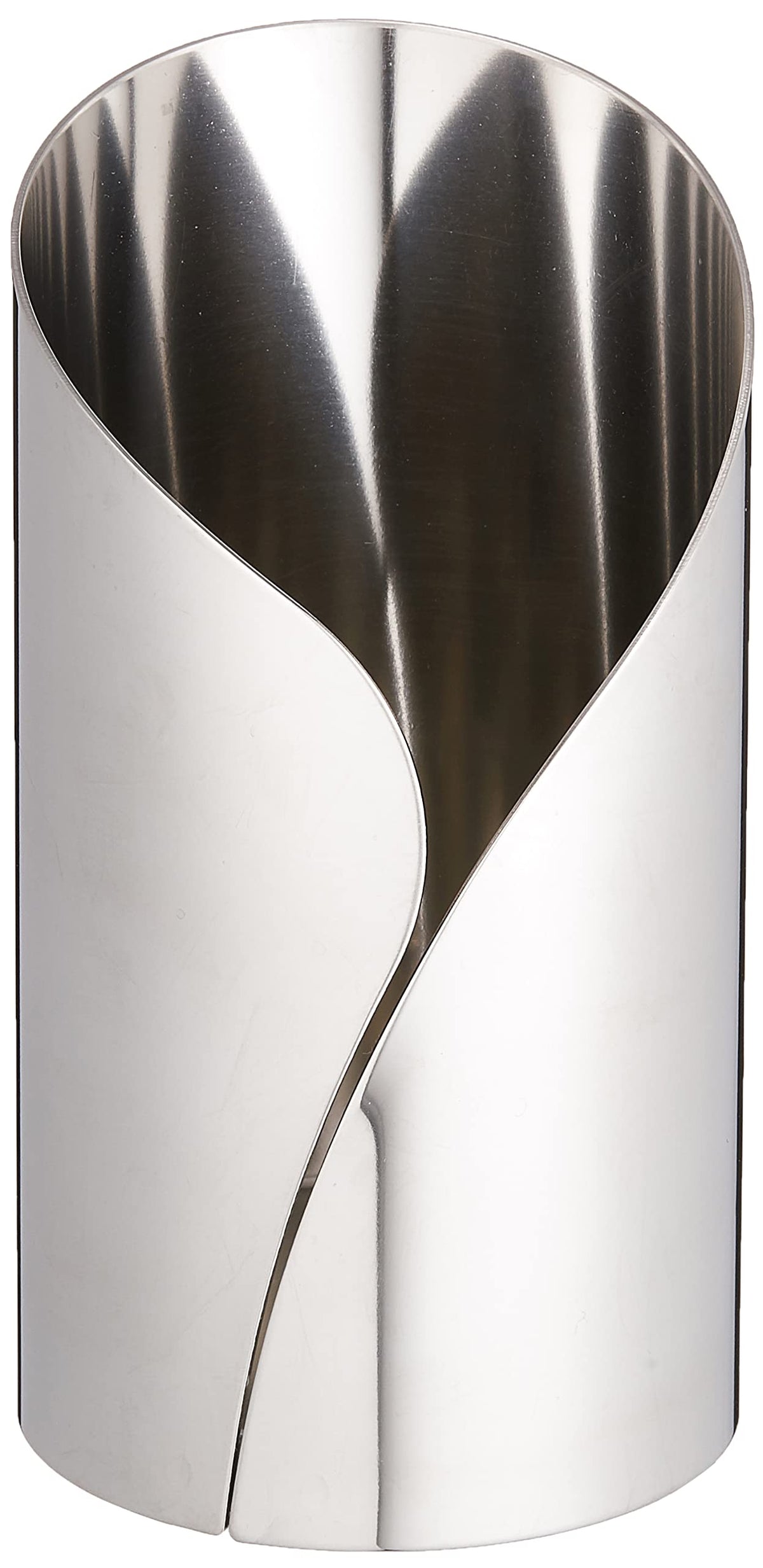 EMTAKA ETK-880 Round Napkin Stand Stainless Steel Commercial Slit, 2.5 x 4.6 inches (63 x 117 mm), Made in Japan