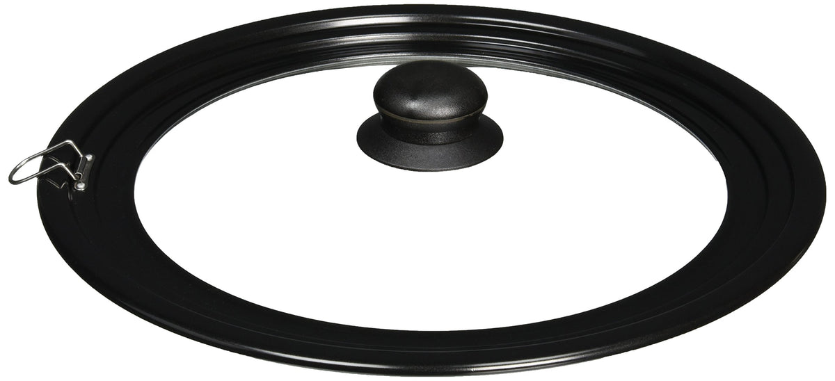 Pearl Metal H-5073 Frying Pan Cover, Oil Partner with Glass Window, Pot, Lid, 10.2 inches (26 cm), 11.0 inches (28 cm), 11.8 inches (30 cm)