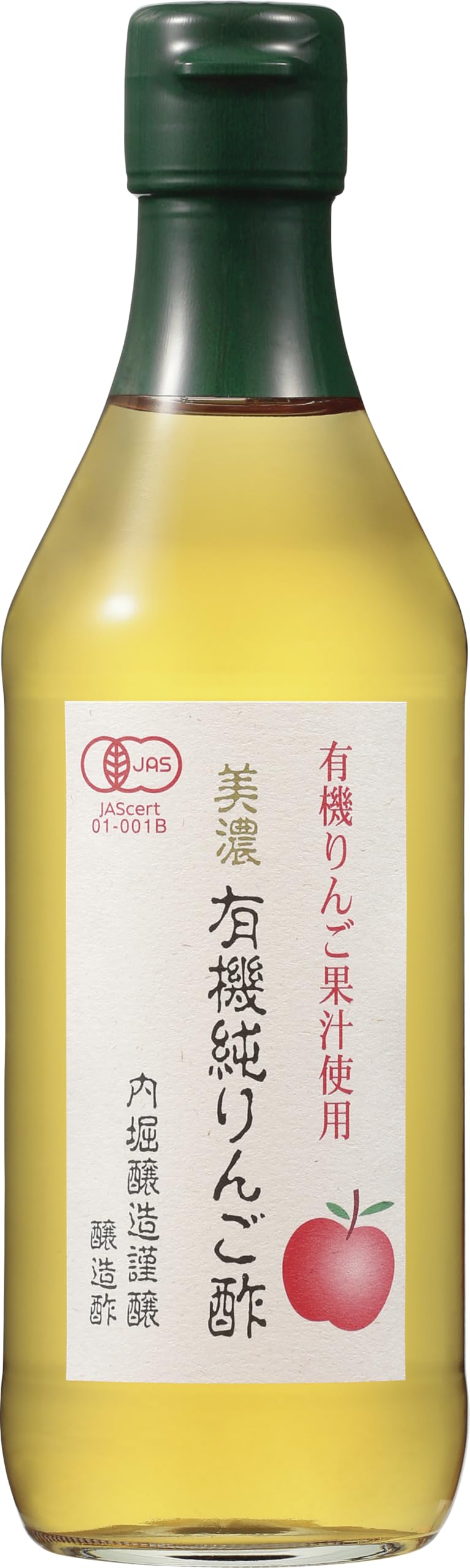 Inner moat brewing organic pure apple vinegar 360ml