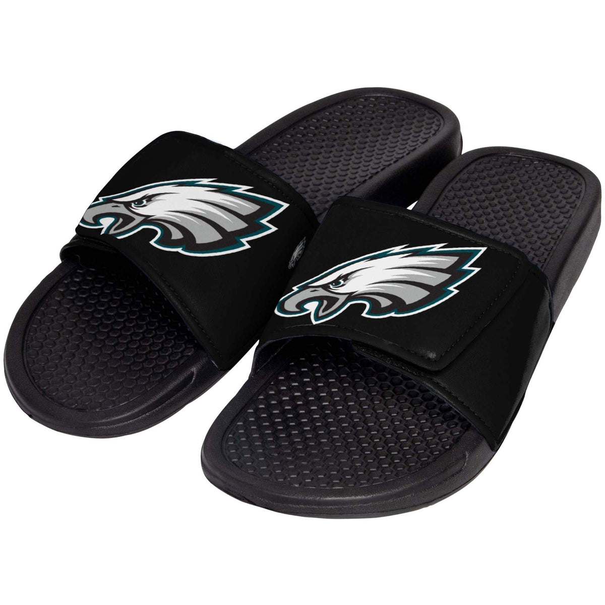 FOCO NFL Philadelphia Eagles Unisex Big Logo Slide-Big Logo Slde, Philadelphia Eagles, Medium