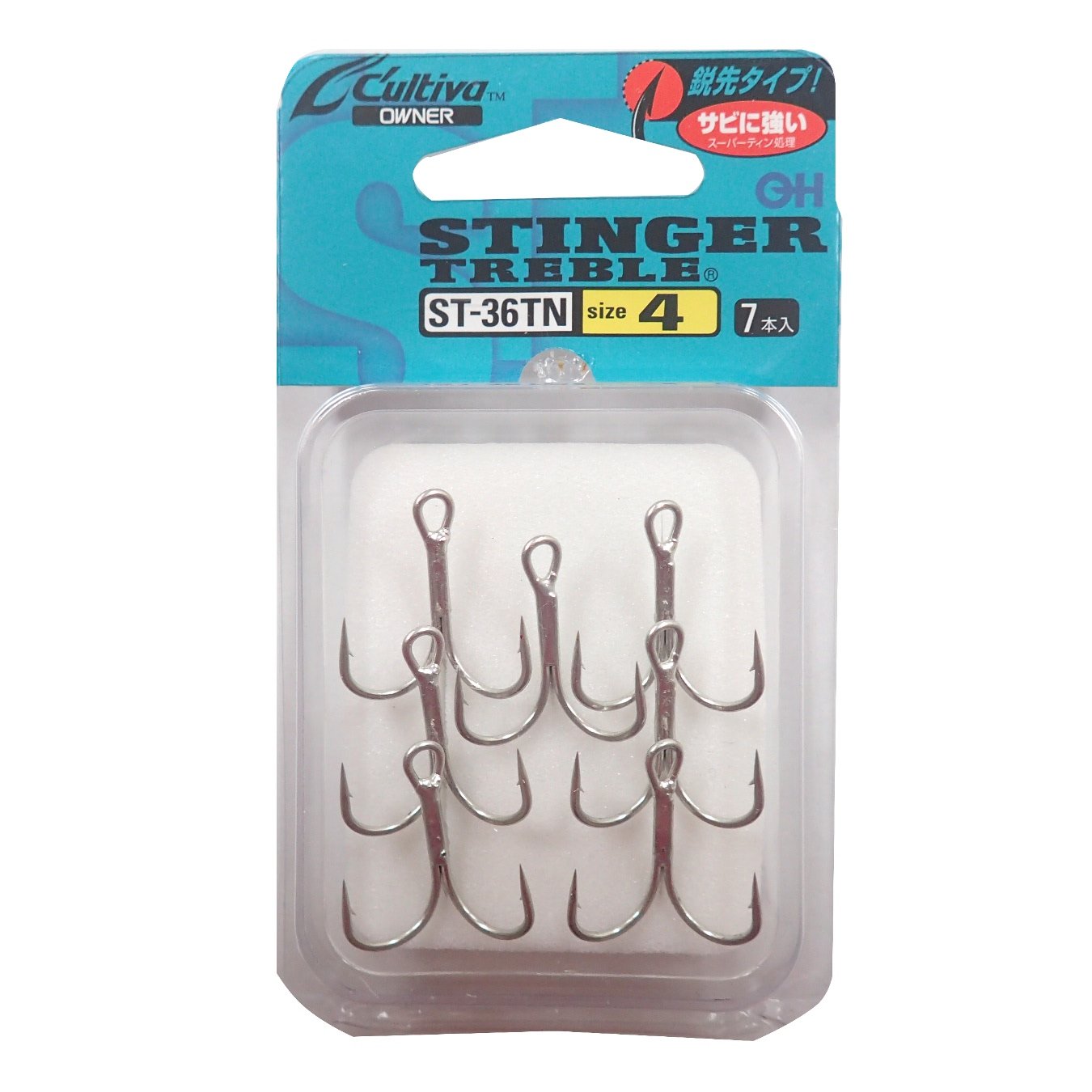 Owner ST-36TN Triple Hook Stinger Triple No. 4 13995