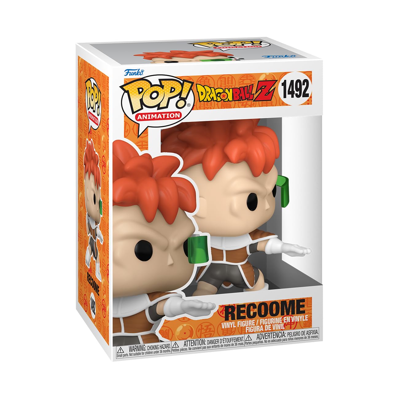 Funko POP! Animation: Dragon Ball Z - Recoome - Collectable Vinyl Figure - Gift Idea - Official Merchandise - for Kids & Adults - Anime Fans - Model Figure for Collectors and Display