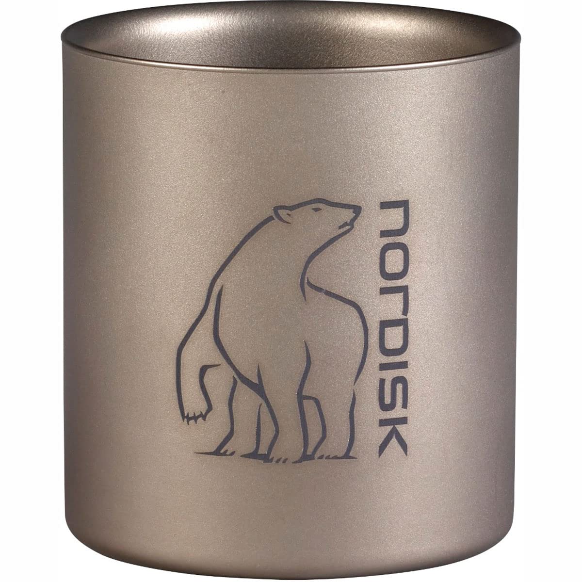 Nordisk 119010 Outdoor Camping Mug, Titanium, Double Wall Specifications, 7.8 fl oz (220 ml), Genuine Japanese Product