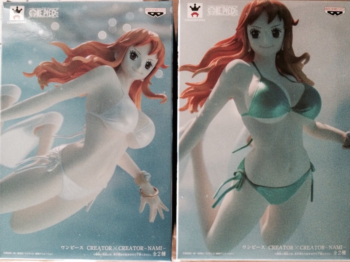 ワンピース creator×creator NAMI 全2種セット
