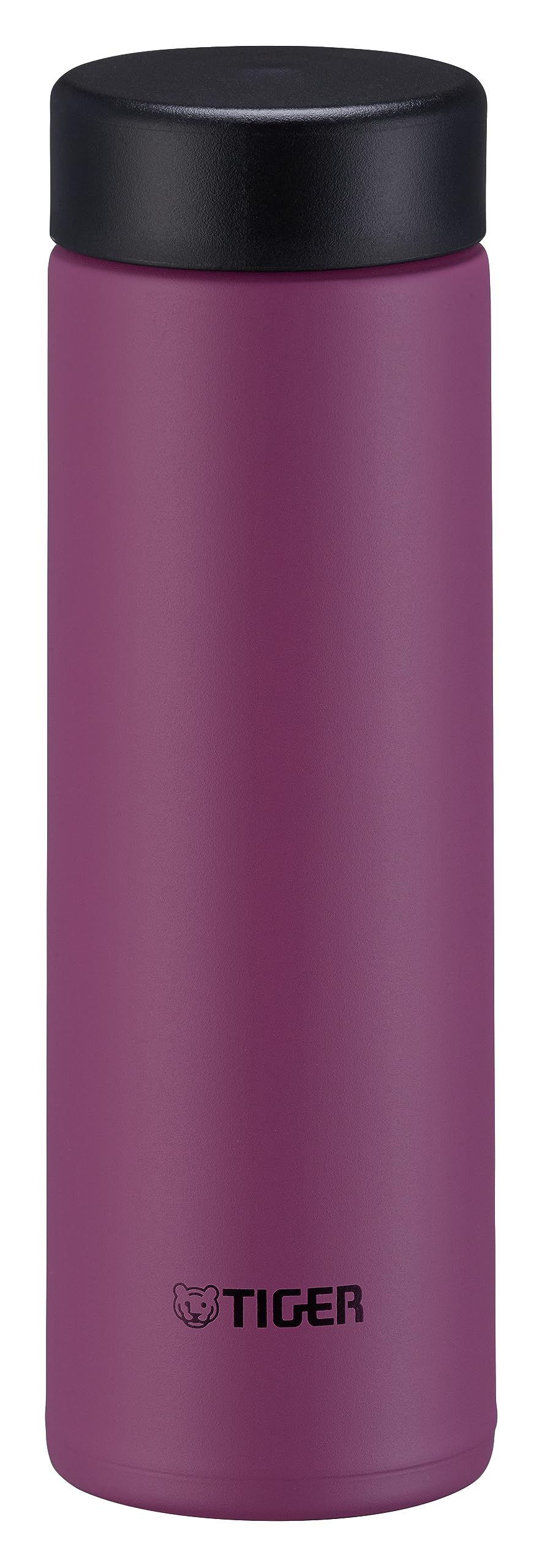 TIGER Water Bottle, 10.1 fl oz (300 ml), White Water, Screw Stainless Steel Bottle, Includes Lid and Seal, Easy to Wash Only 2 Pieces, Easy Cap, Vacuum Insulated, Mug Hot or Cold Insulated, Tumbler